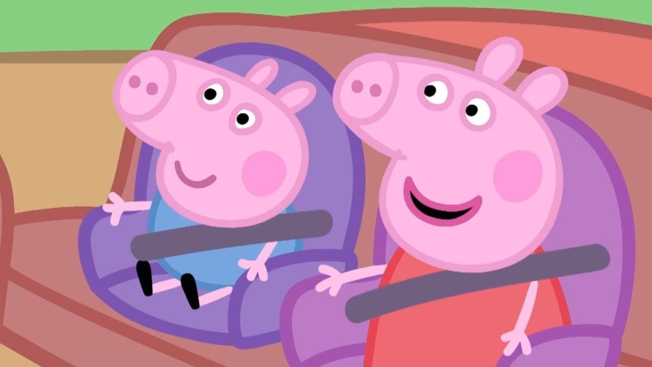 1280x720 Peppa Pig Official Channel. Peppa Pig's Car Compilation, Desktop