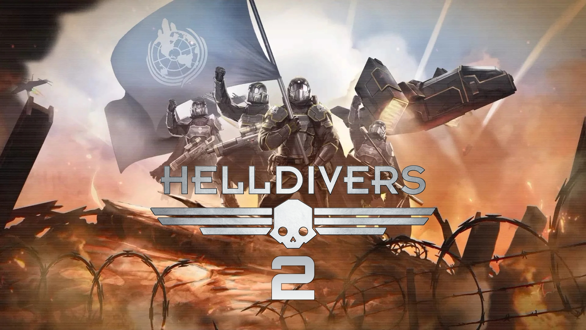 1920x1080 Helldivers 2 Game Wallpaper, Desktop