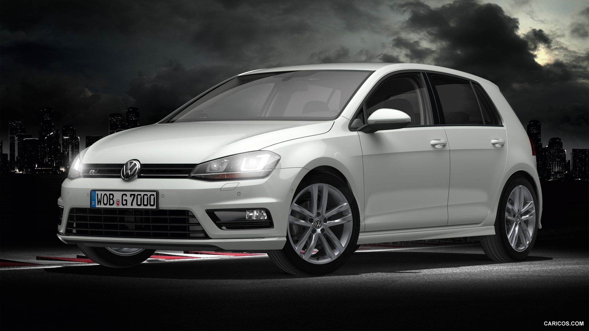 1920x1080 Volkswagen Golf VII R Line. HD Wallpaper, Desktop