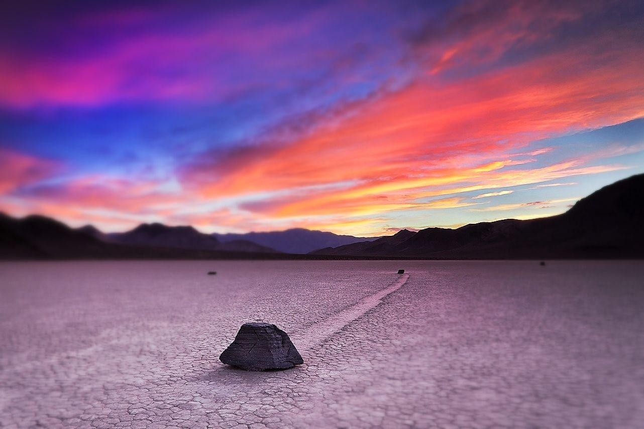 1290x860 Joe Azure: Location, Racetrack Playa, Death Valley, Desktop