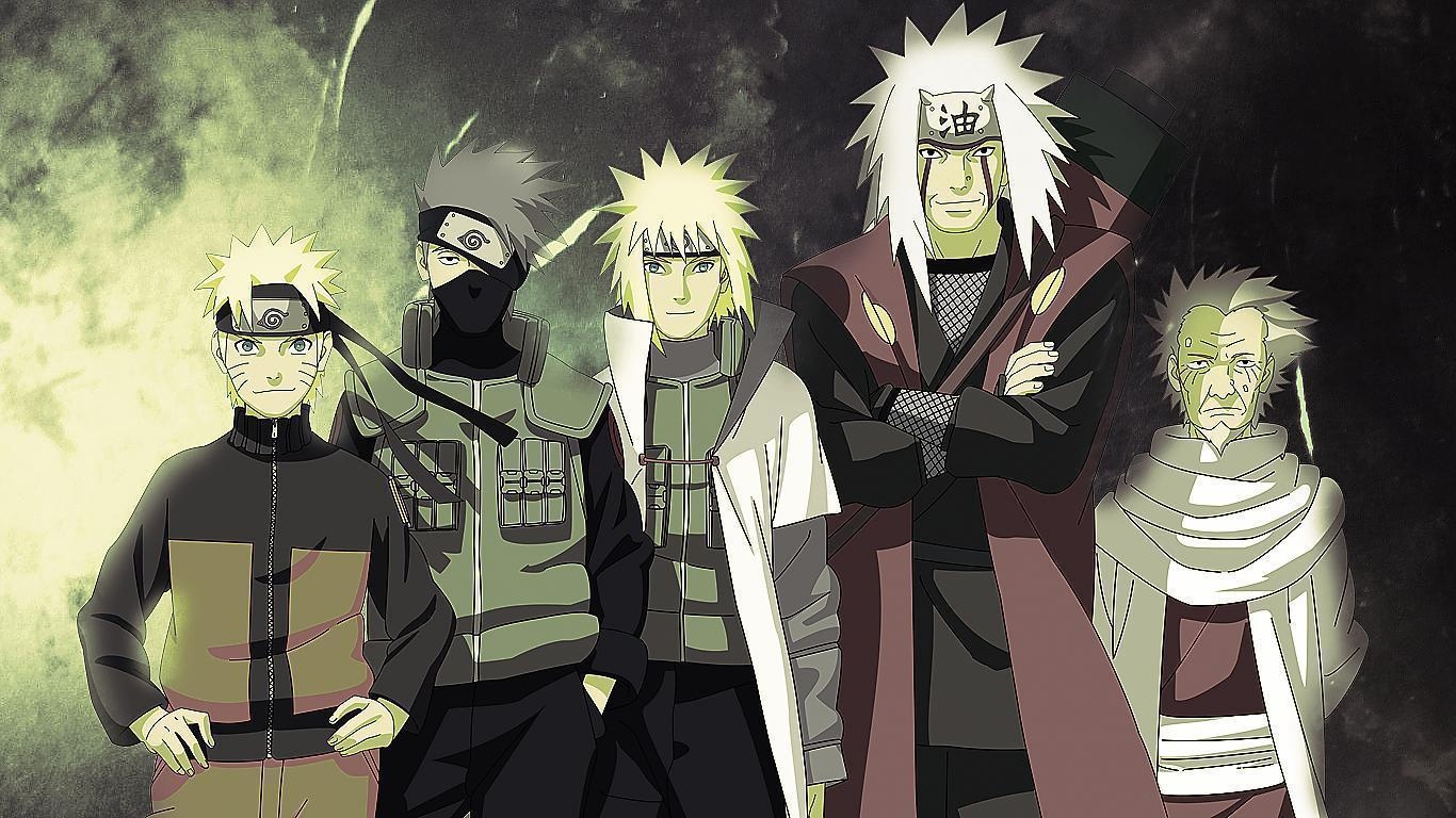 1370x770 naruto jiraiya wallpaper, Desktop