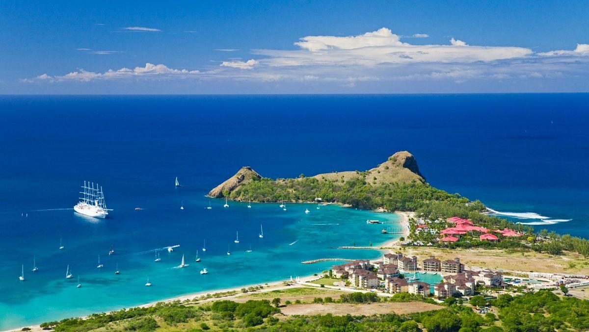 1200x680 St Lucia Background, Desktop