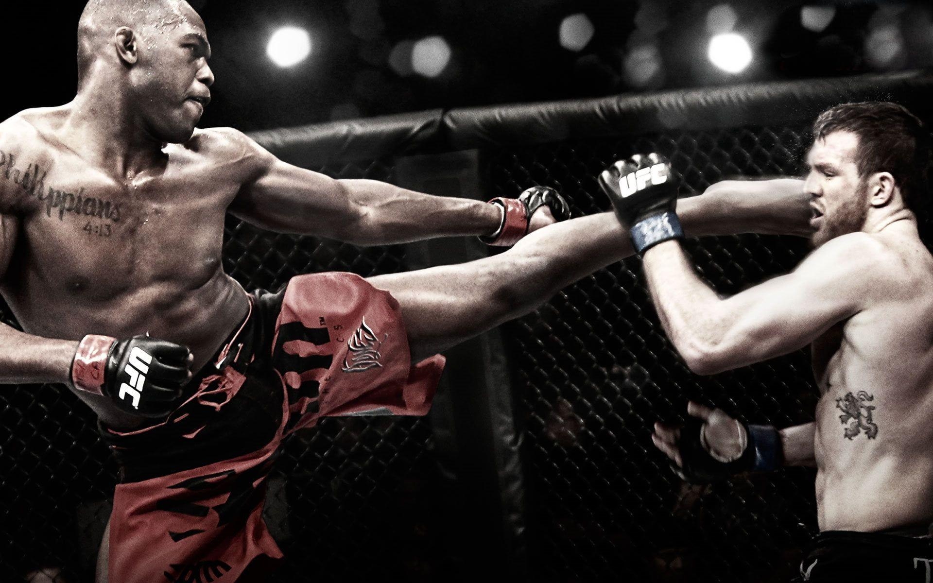 1920x1200 Two UFC fighter fighting HD wallpaper, Desktop