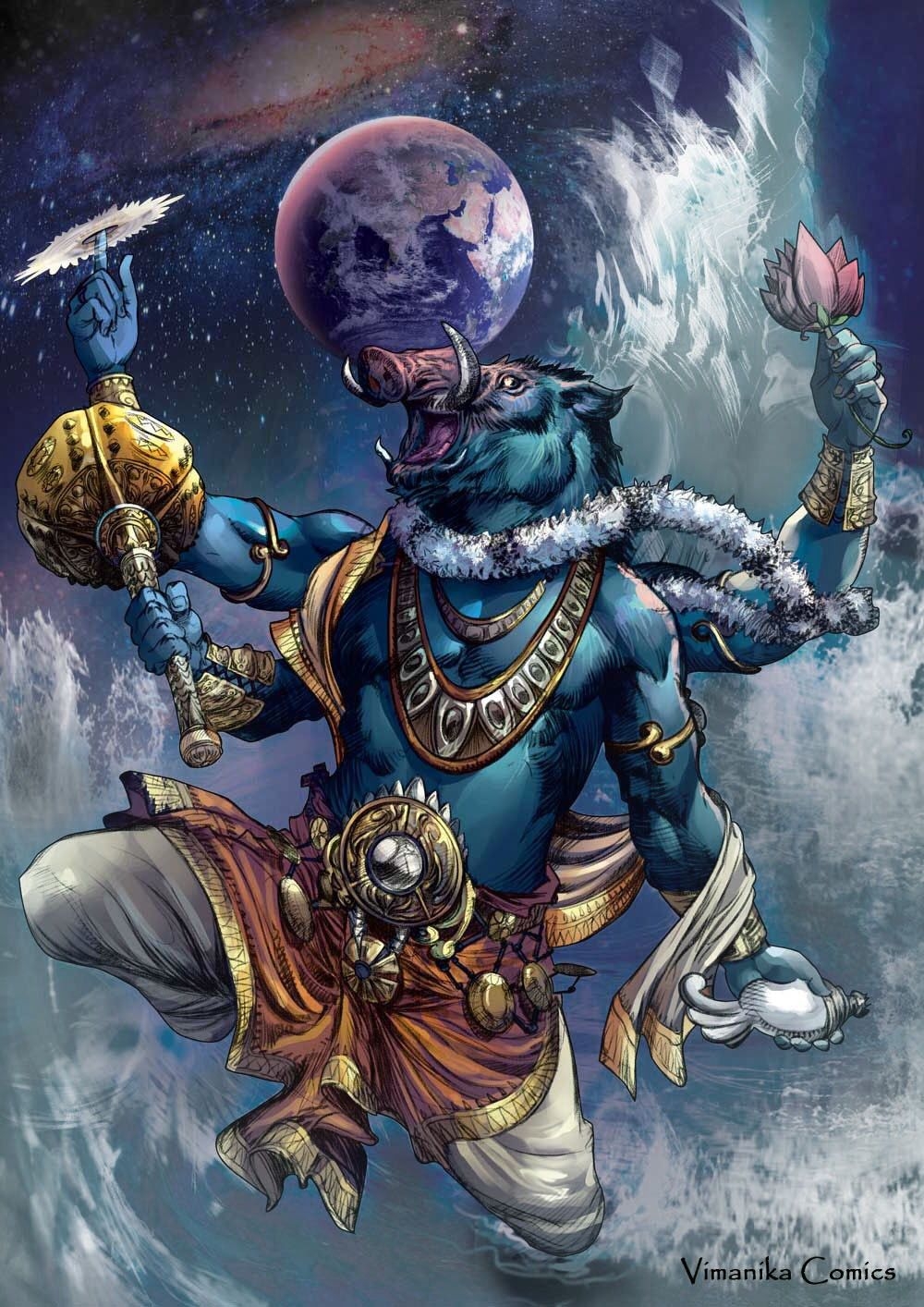 1000x1420 Varaha. Varaha, Hindu mythology, Lord, Phone