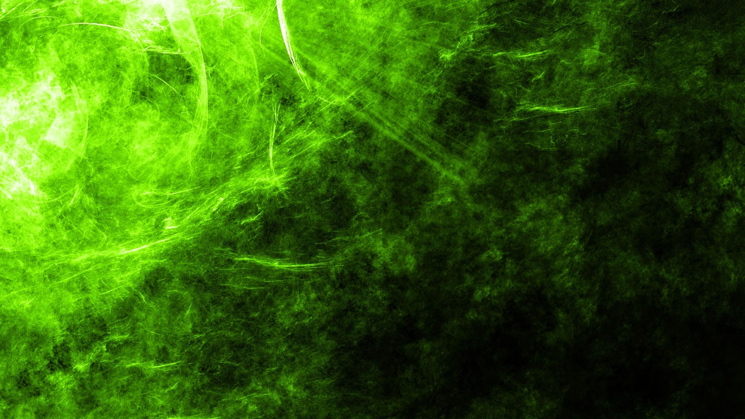 2560x1440 HD Lime Green Background, Desktop