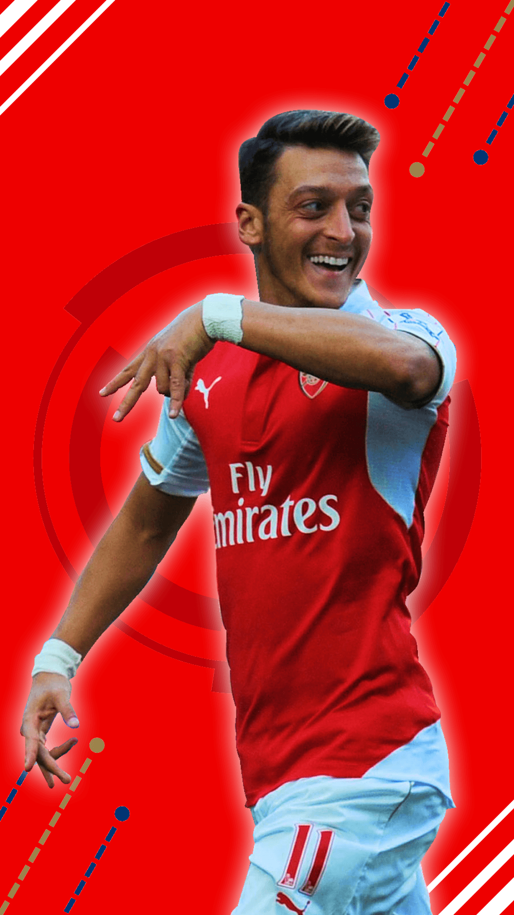 1000x1780 I made a Mesut Özil phone wallpaper that I thought you guys would, Phone