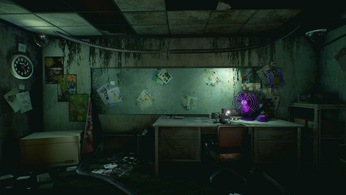 1200x670 FNaF 3 office, Desktop