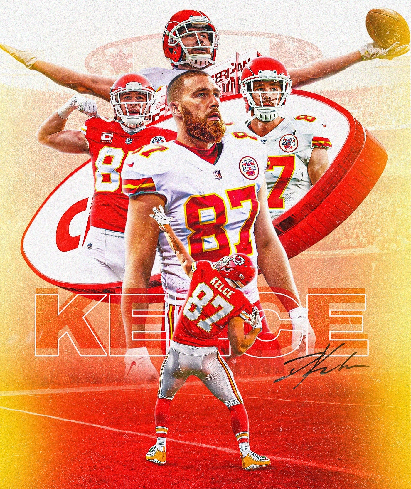 1400x1670 Travis Kelce HD Wallpaper, Phone