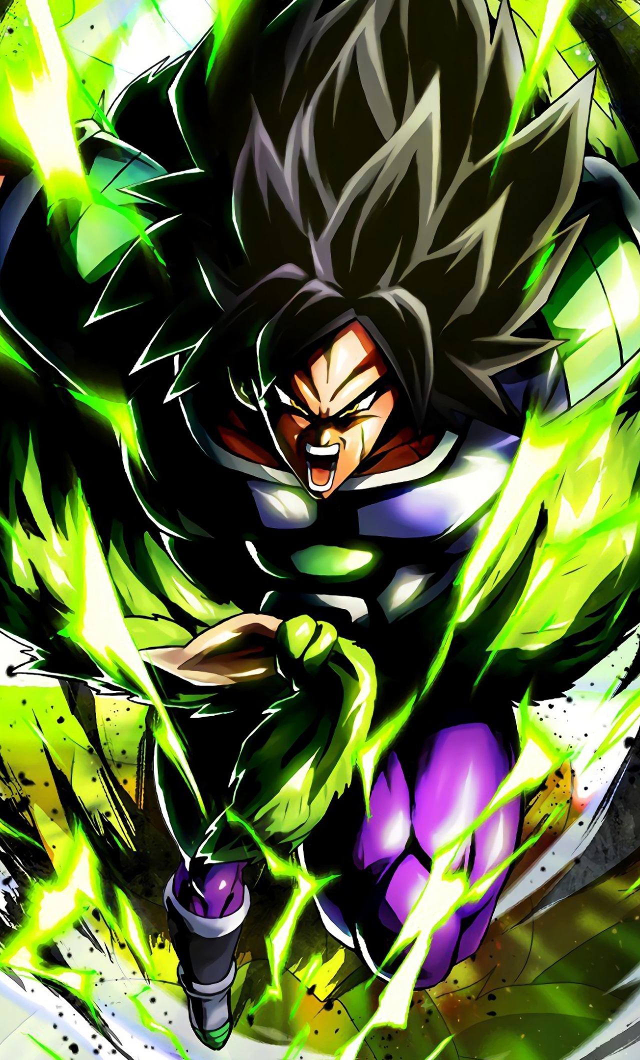 1280x2120 Download  wallpaper broly, dragon ball, anime boy, art, iphone 6 plus,  HD image, background, 19374, Phone