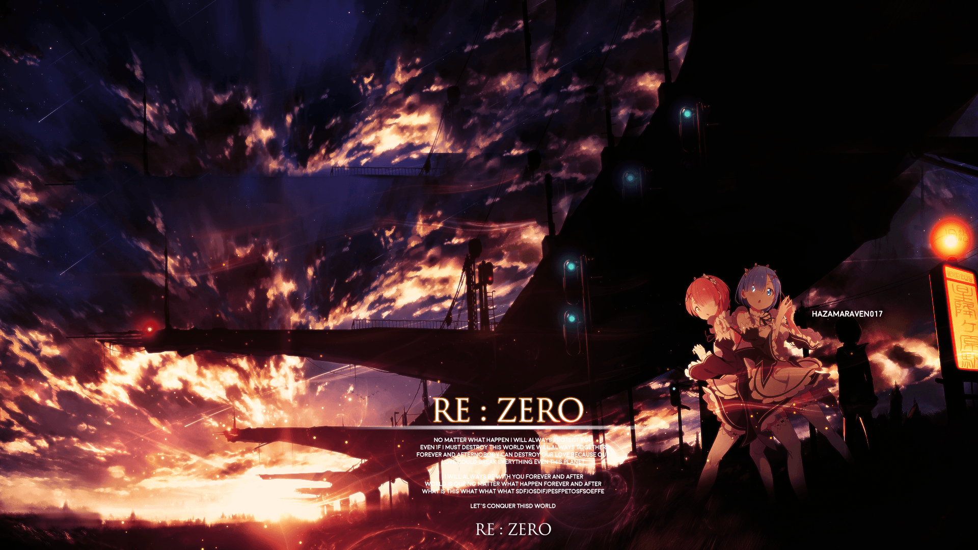 1920x1080 Re:ZERO -Starting Life In Another World- Computer Wallpaper, Desktop