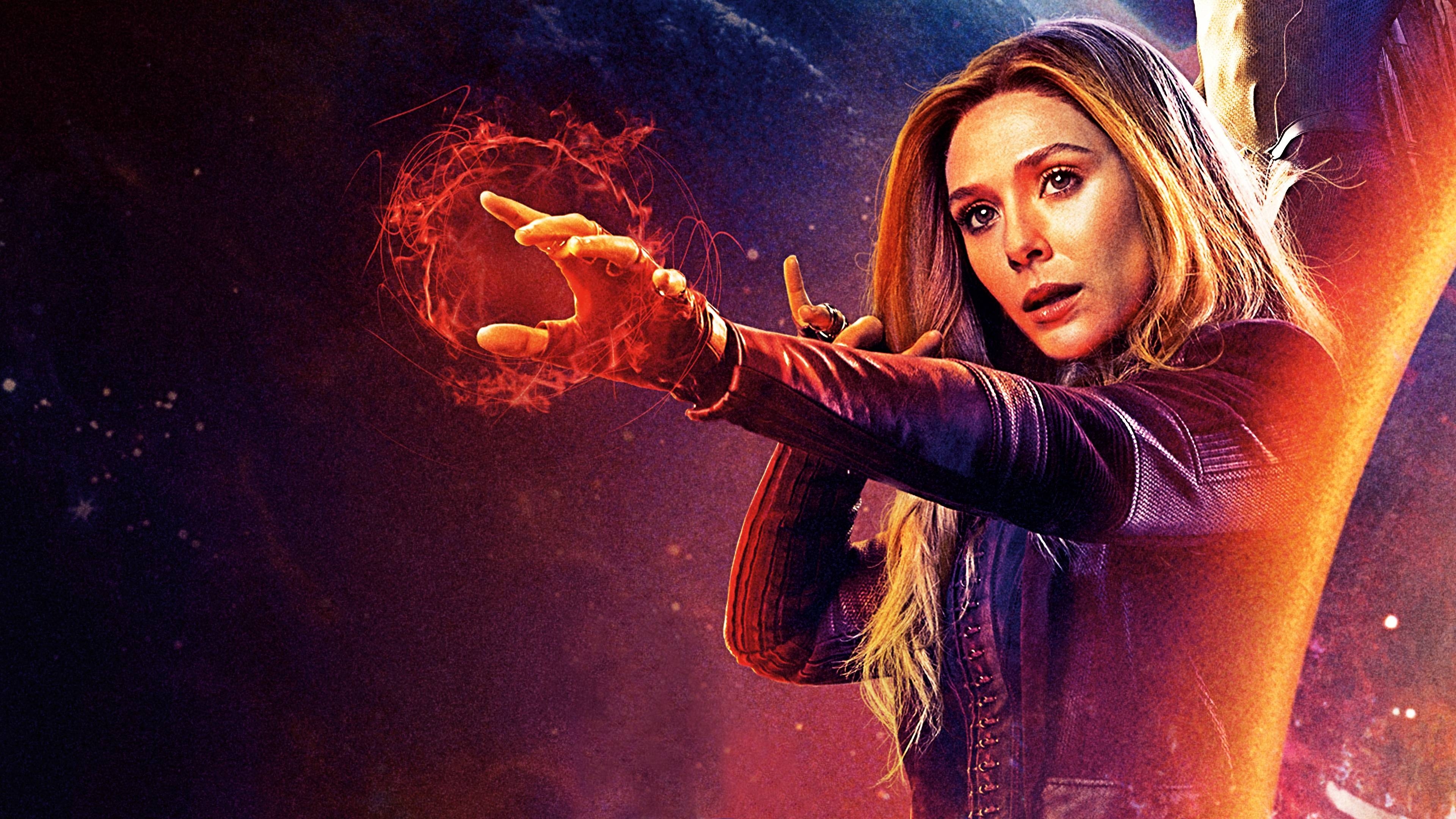 3840x2160 Elizabeth Olsen Scarlet Witch Wallpaper Free Elizabeth Olsen Scarlet Witch Background, Desktop