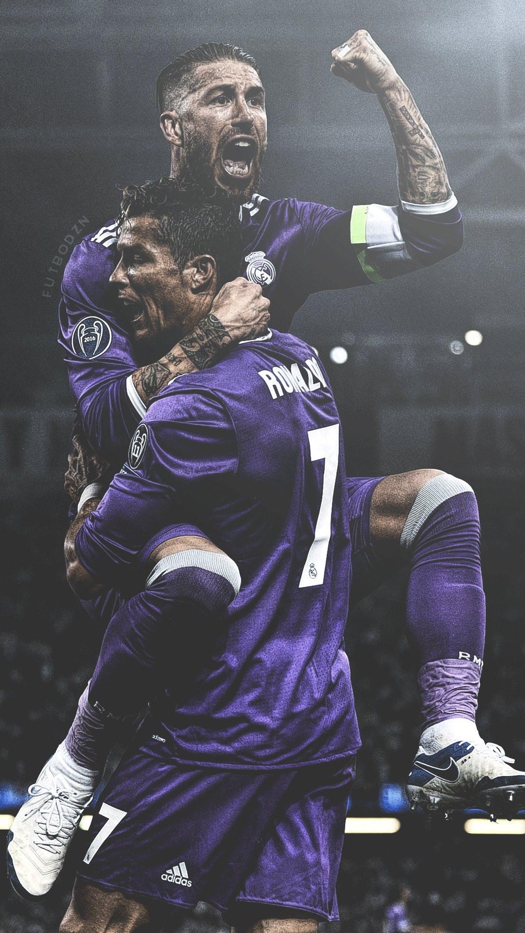 1080x1920 Real Madrid Wallpaper Sergio Ramos, Phone