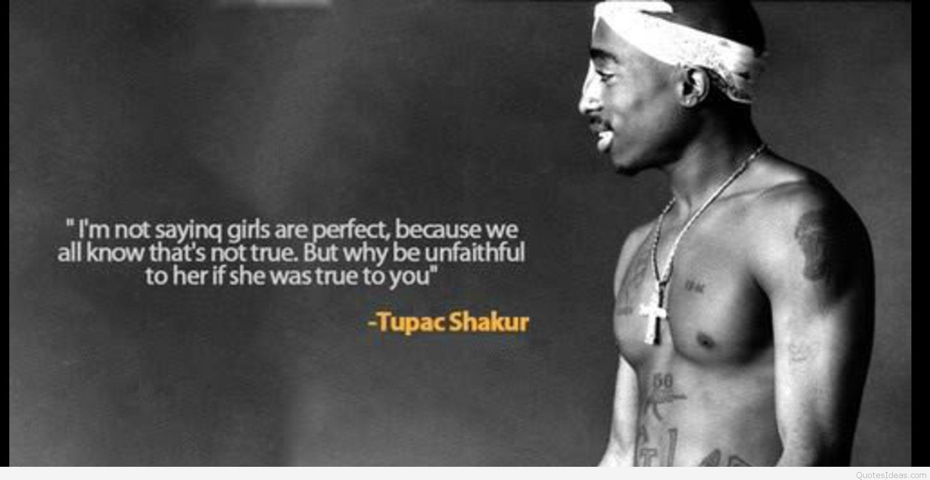 1900x990 Tupac Shakur wallpaper with inspirational quote, Desktop