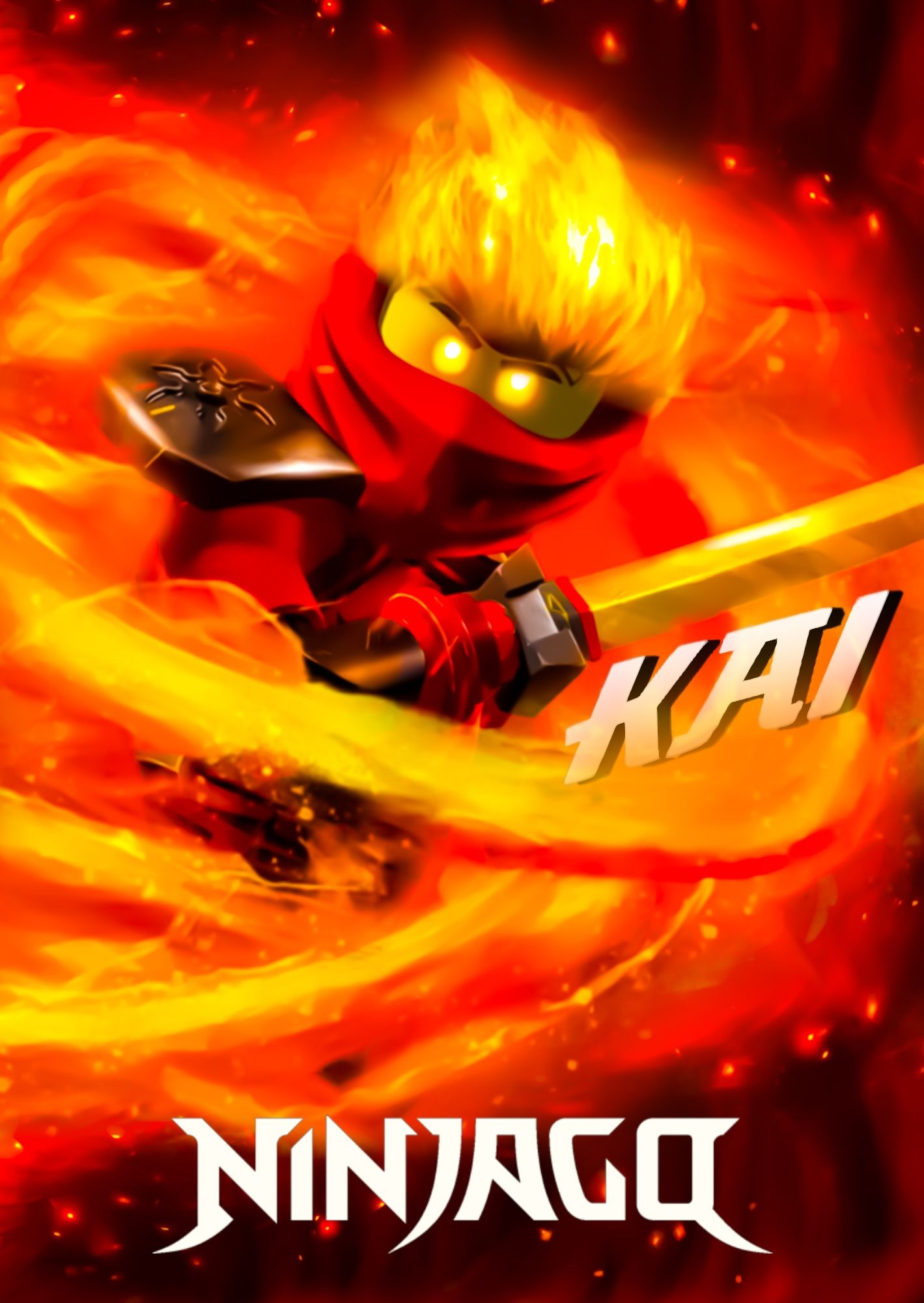 1420x2000 Ninjago Kai Forbidden Spinjitzu. Lego ninjago, Ninjago kai, Lego ninjago movie, Phone