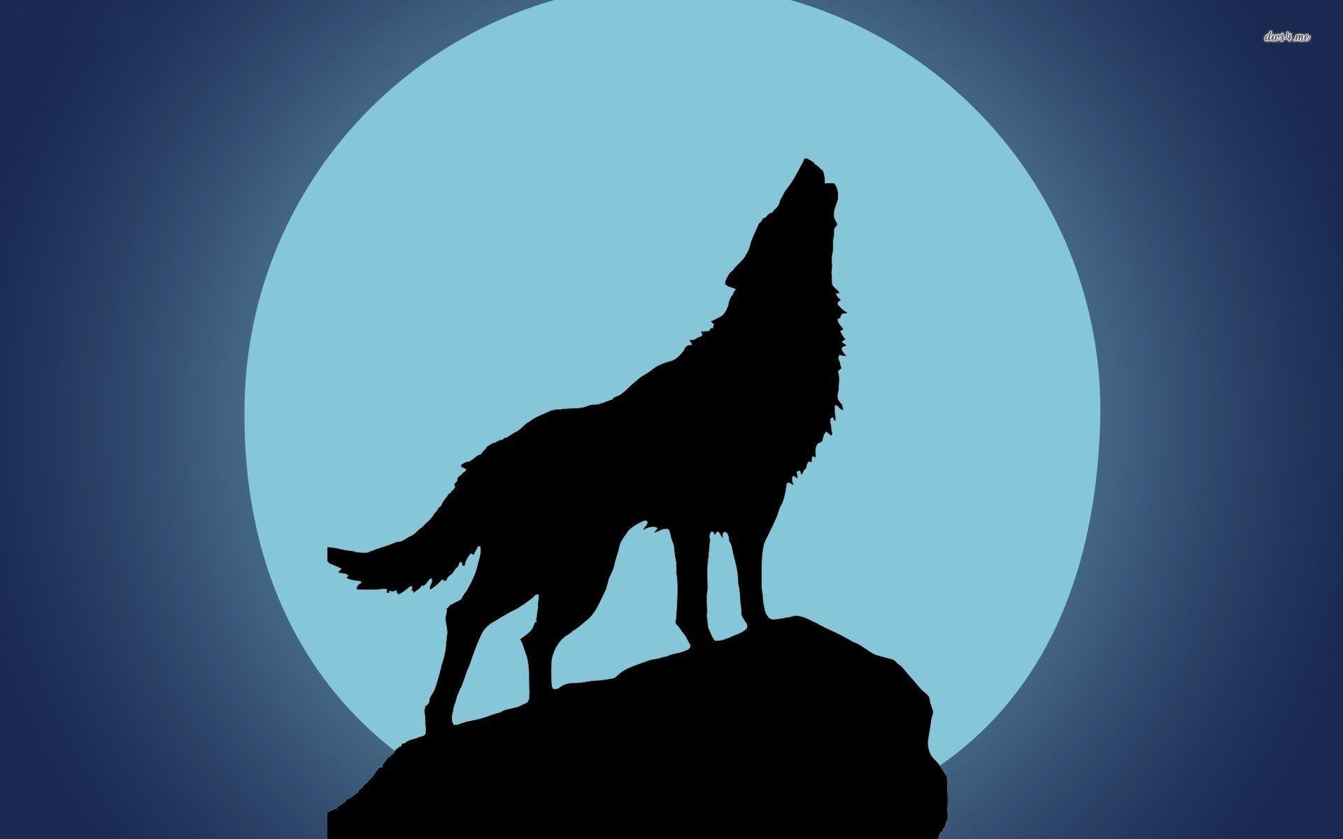 1920x1200 Wolf Moon Wallpaper Full HD, Desktop