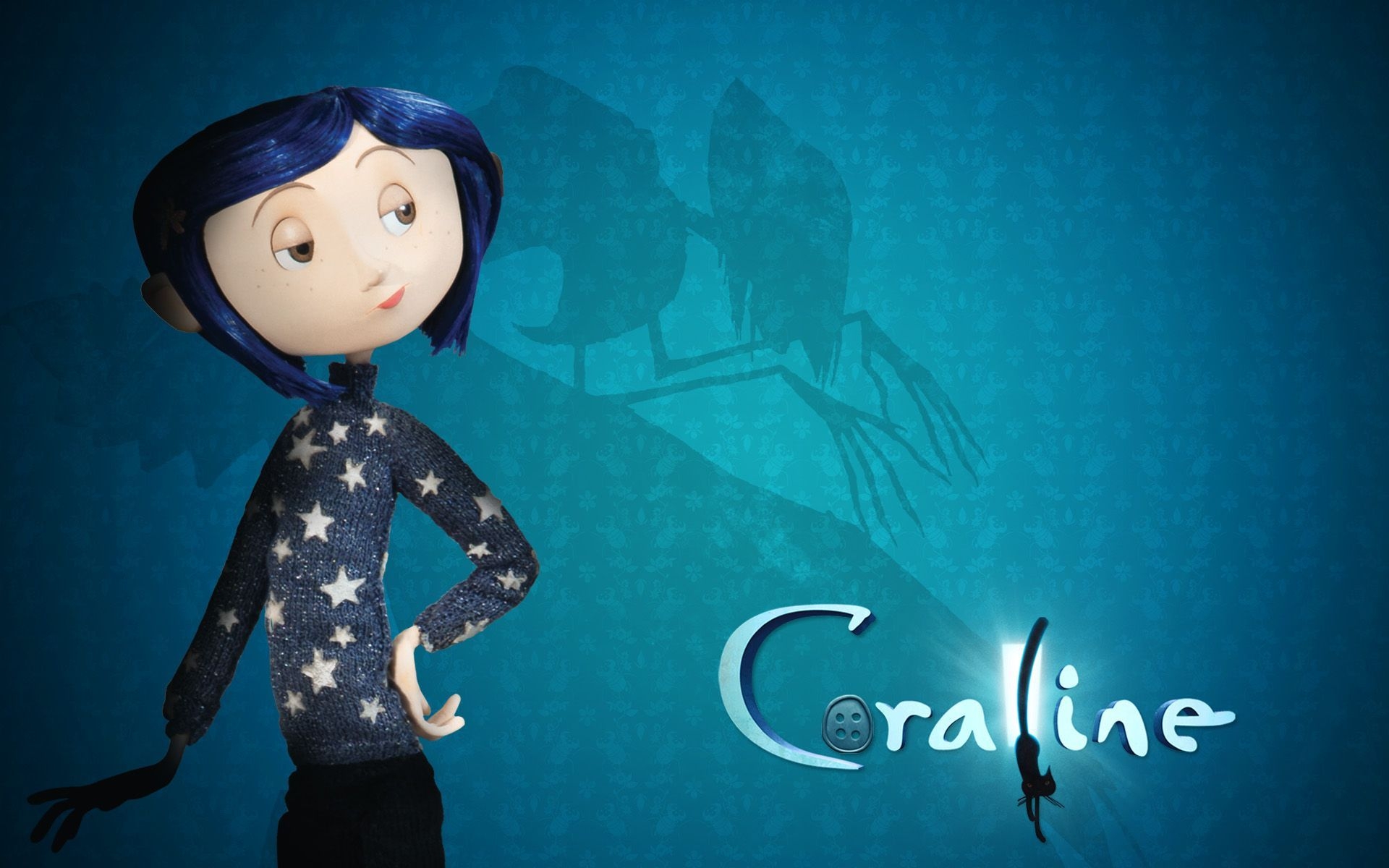 1920x1200 dakota fanning coraline. Dakota Fanning in Coraline Wallpaper, Desktop