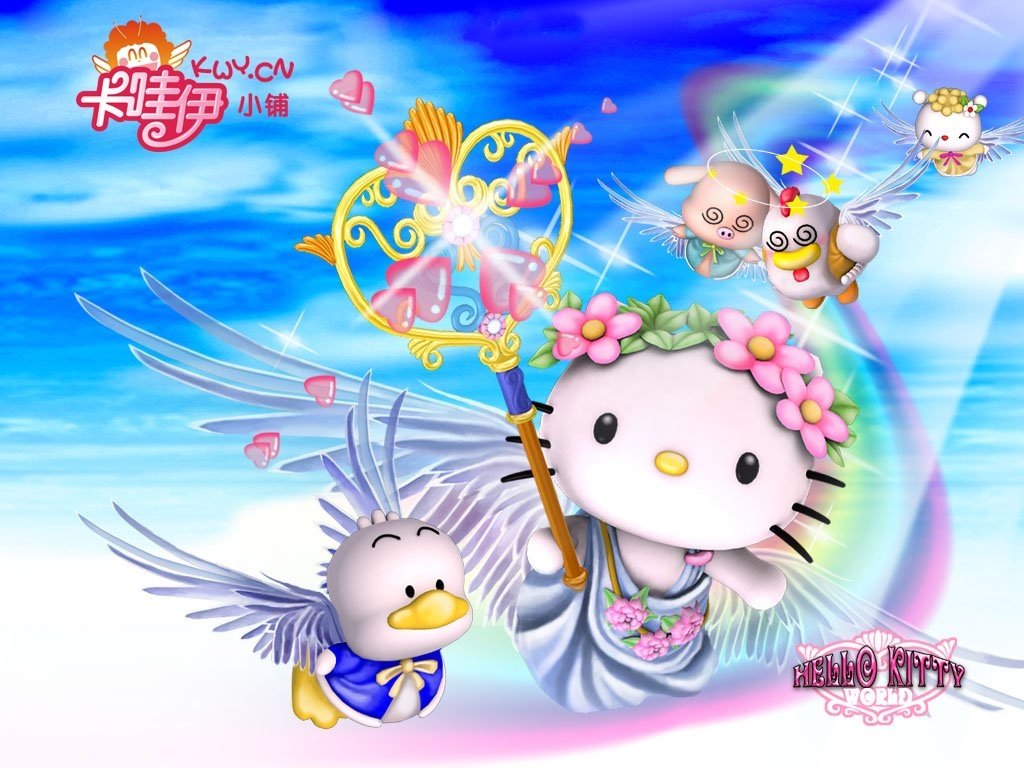 1030x770 Hello Kitty Summer Wallpaper, Desktop