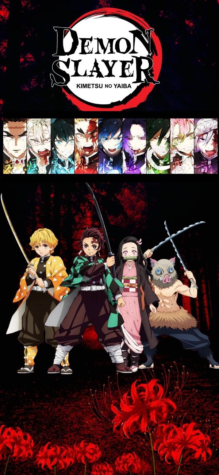 720x1550 Demon slayer (Kimetsu no Yaiba) wallpaper ideas. slayer, demon, slayer anime, Phone