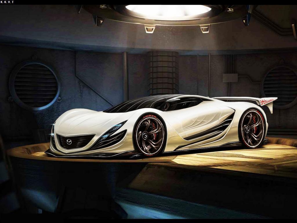 1030x770 White Mazda Furai Wallpaper For PC HD Desktop Wallpaper, Instagram, Desktop