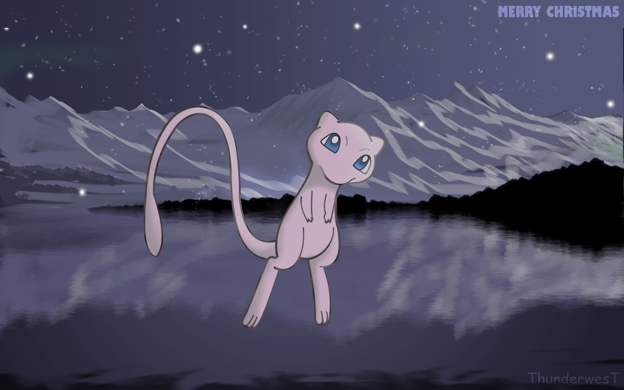 1280x800 Pokemon Mew Wallpaper, Desktop