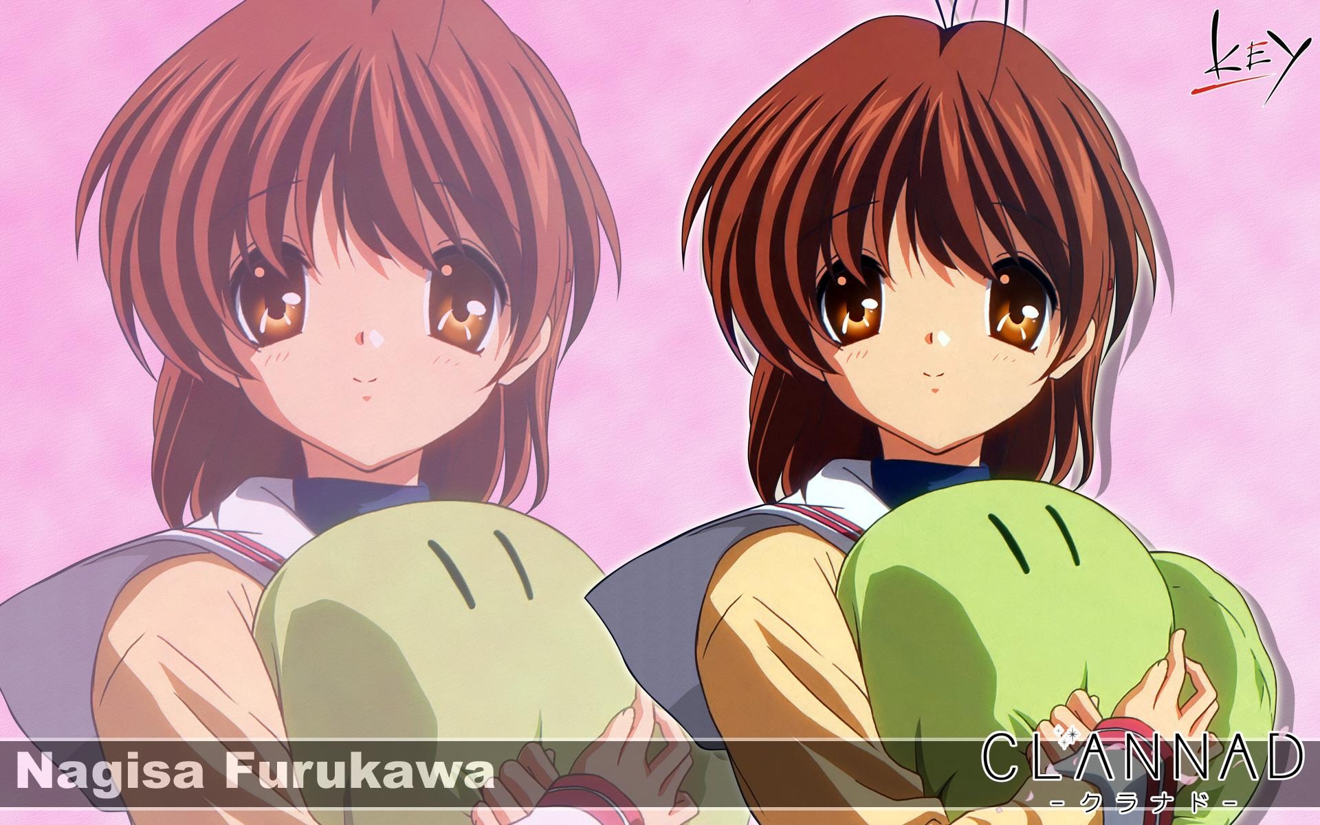 1920x1200 Download wallpaper from anime Clannad with tags: Nagisa Furukawa, Desktop