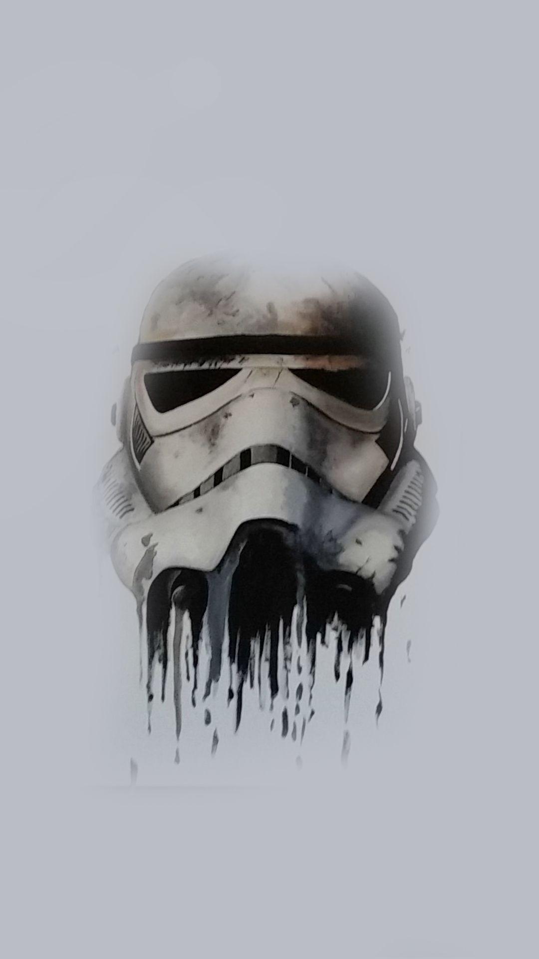 1080x1920 Stormtrooper Helmet. Star wars tattoo, Star wars wallpaper, Phone