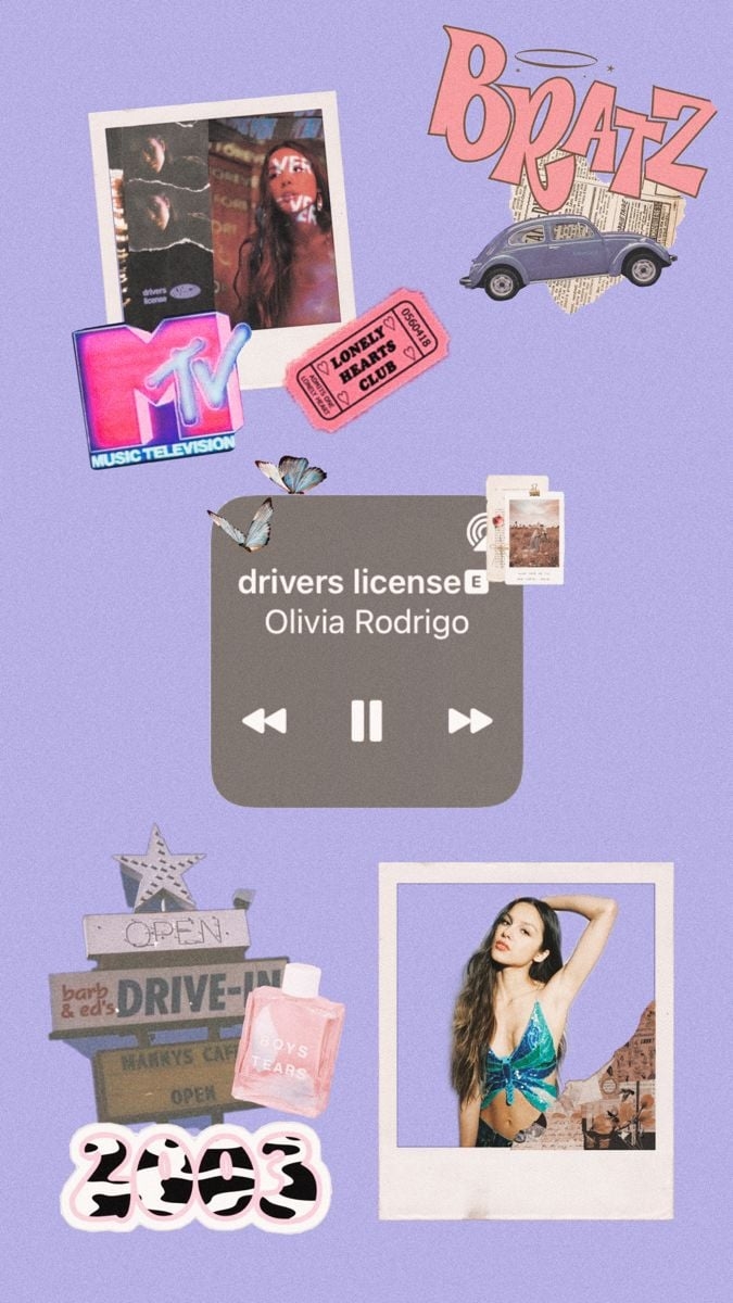 680x1200 olivia rodrigo aesthetic wallpaper. Wallpaper iphone cute, Cute stickers, Aesthetic wallpaper, Phone