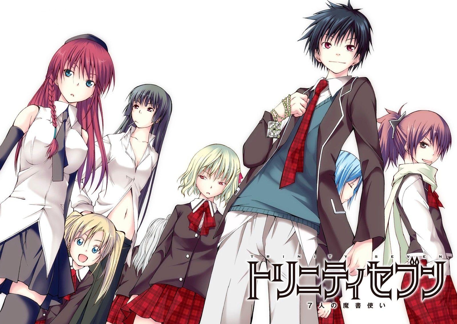 1600x1140 trinity seven asami lilith kazama levi kasuga arata yamana mira, Desktop