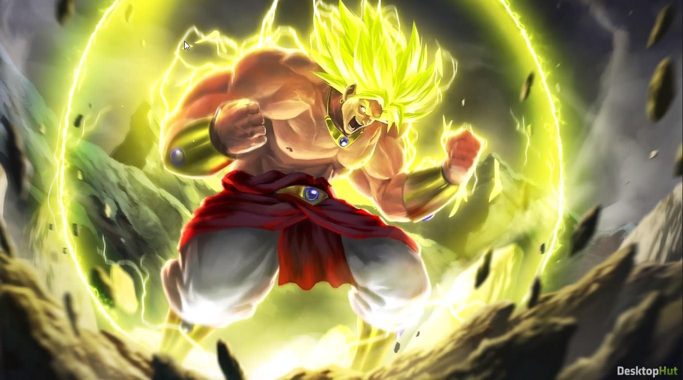 1370x770 Broly Legendary Super Saiyan HD Live Wallpaper, Desktop