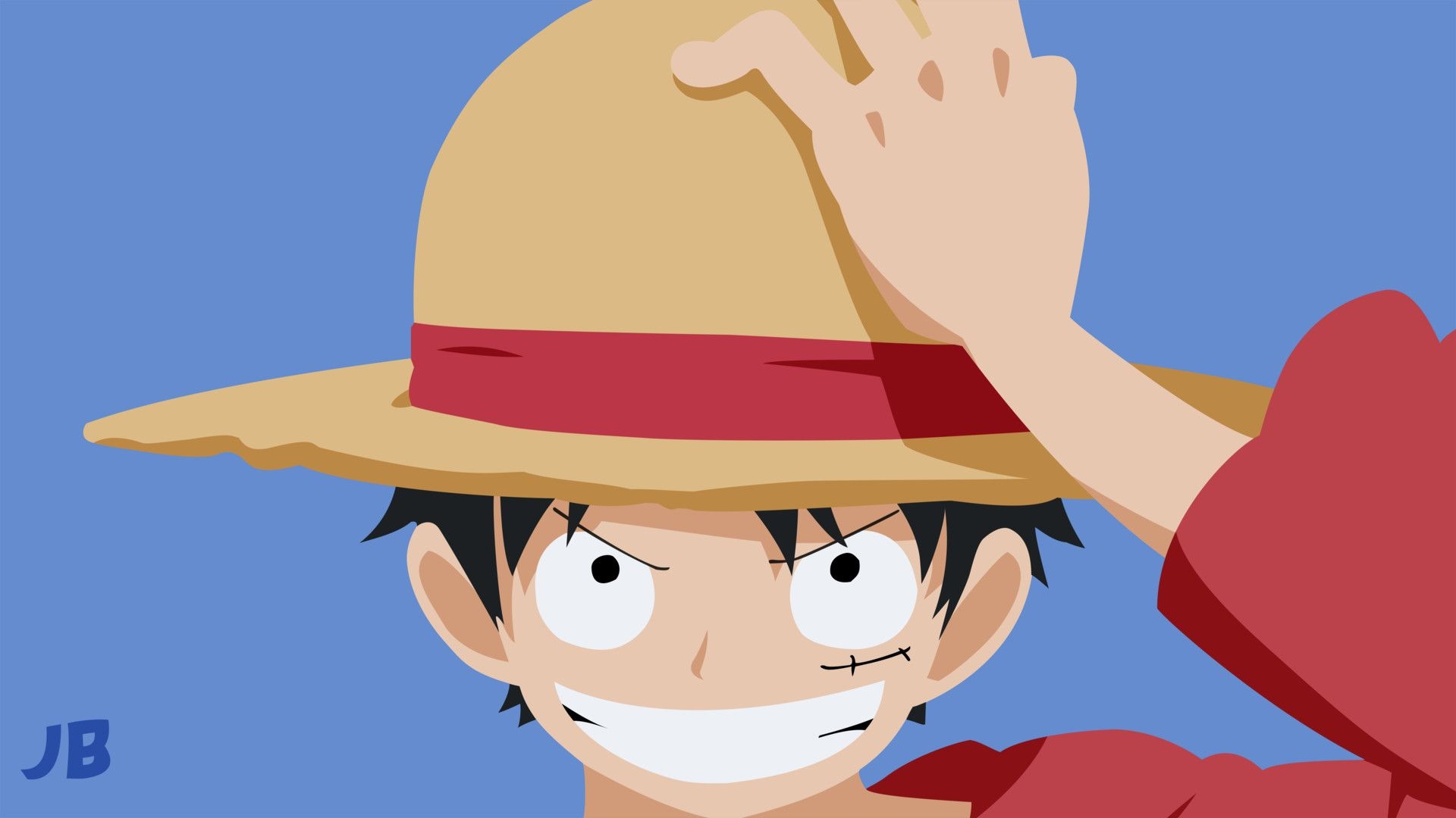 1920x1080 Monkey D. Luffy from One Piece, Jesus Borunda, Desktop