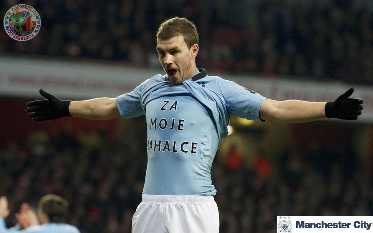 1280x800 Edin Dzeko Manchester City Wallpaper, Desktop