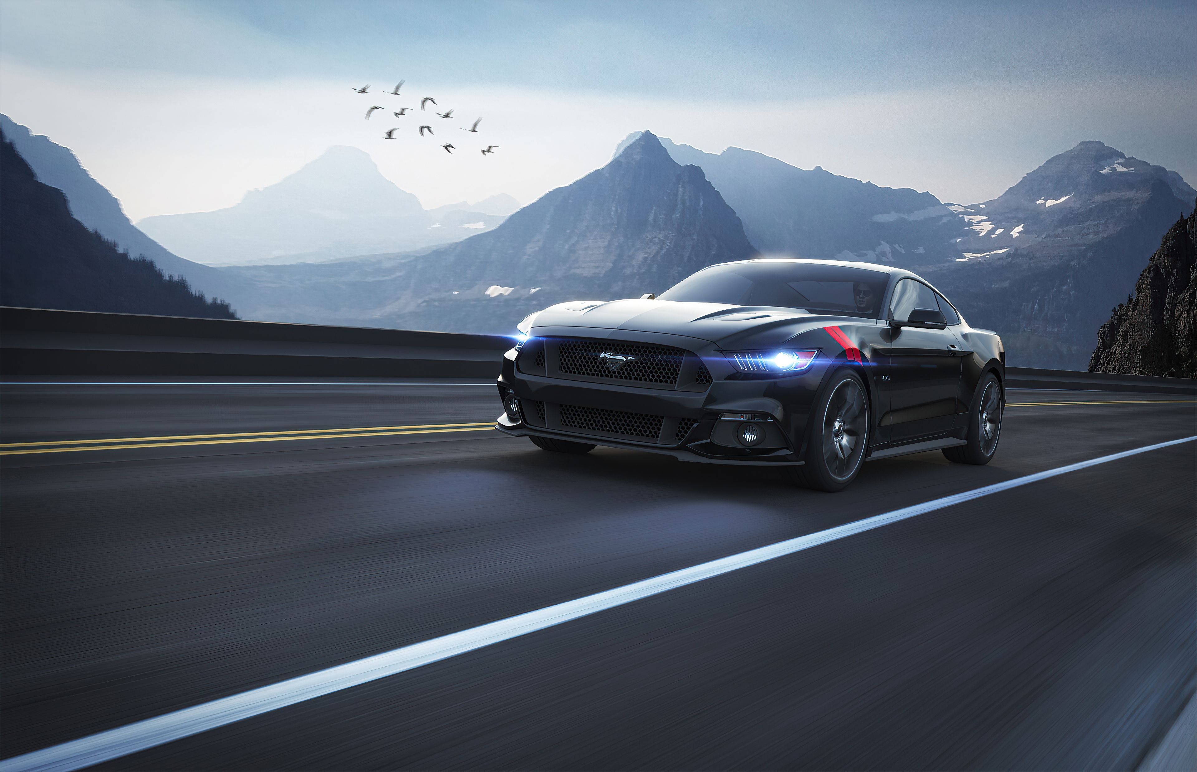 3840x2480 Black Ford Mustang 4k 2020 Nexus Samsung Galaxy Tab Note Android Tablets HD 4k Wallpaper, Image, Background, Photo and Picture, Desktop