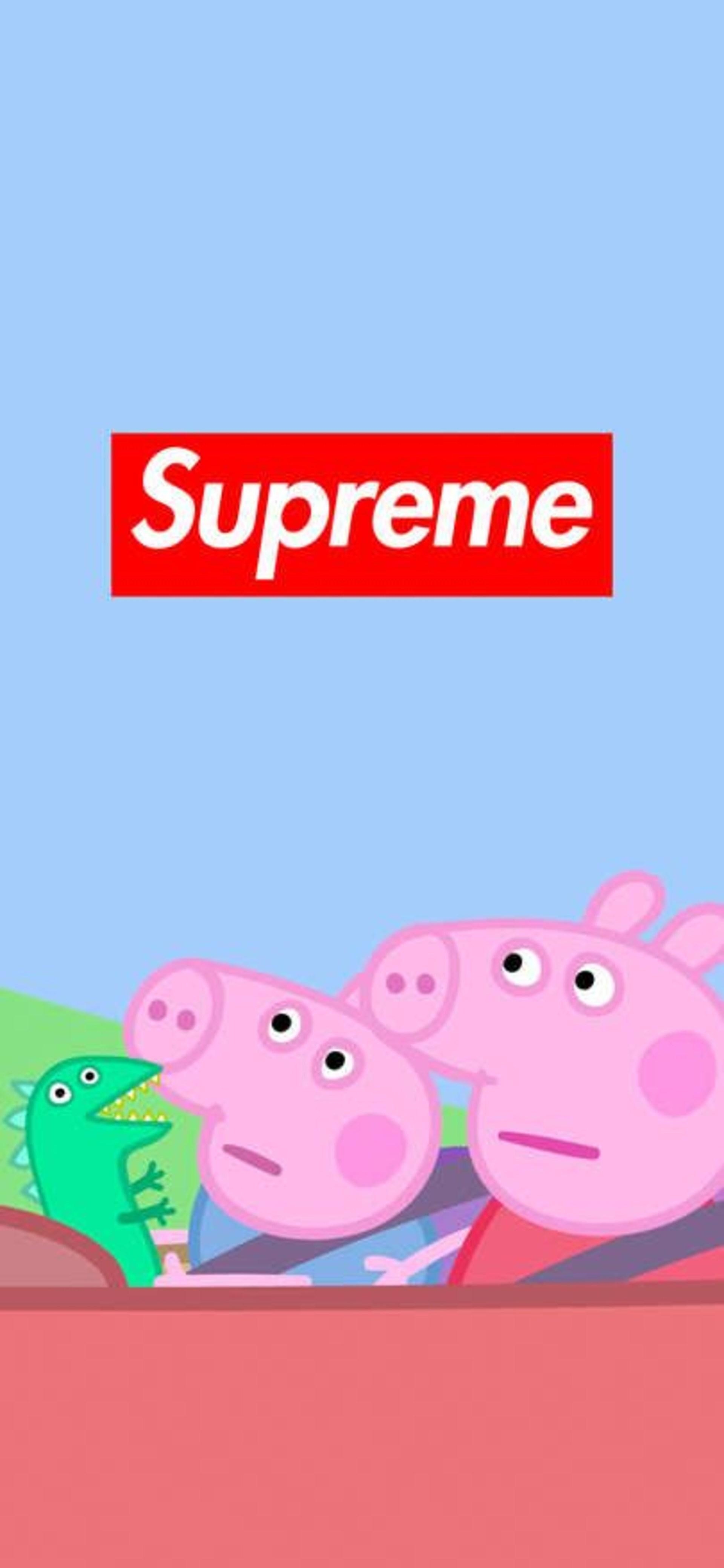 1920x4160 Supreme Wallpaper Peppa Pig 1125 × 2436, Phone