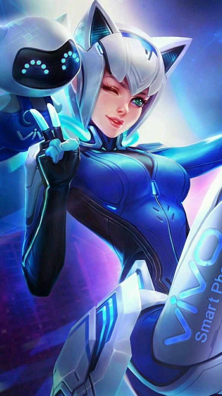 740x1310 Free download Wallpaper Mobile Legends Layla Kumpulan Wallpaper, Phone