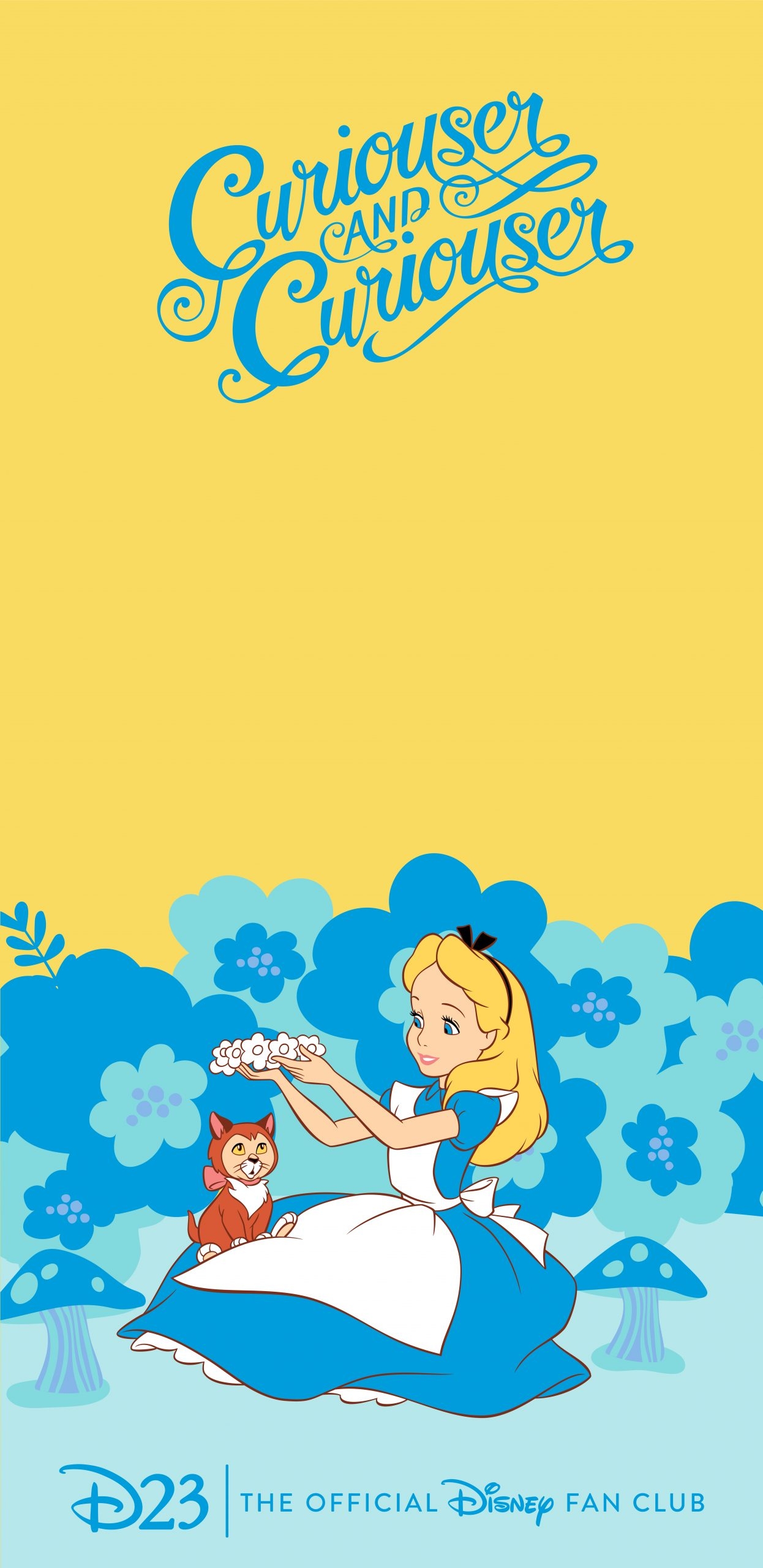 1250x2560 Make Your Phone a Wonderland with These Wallpaper Celebrating 70 Years of Alice in Wonderland, Phone