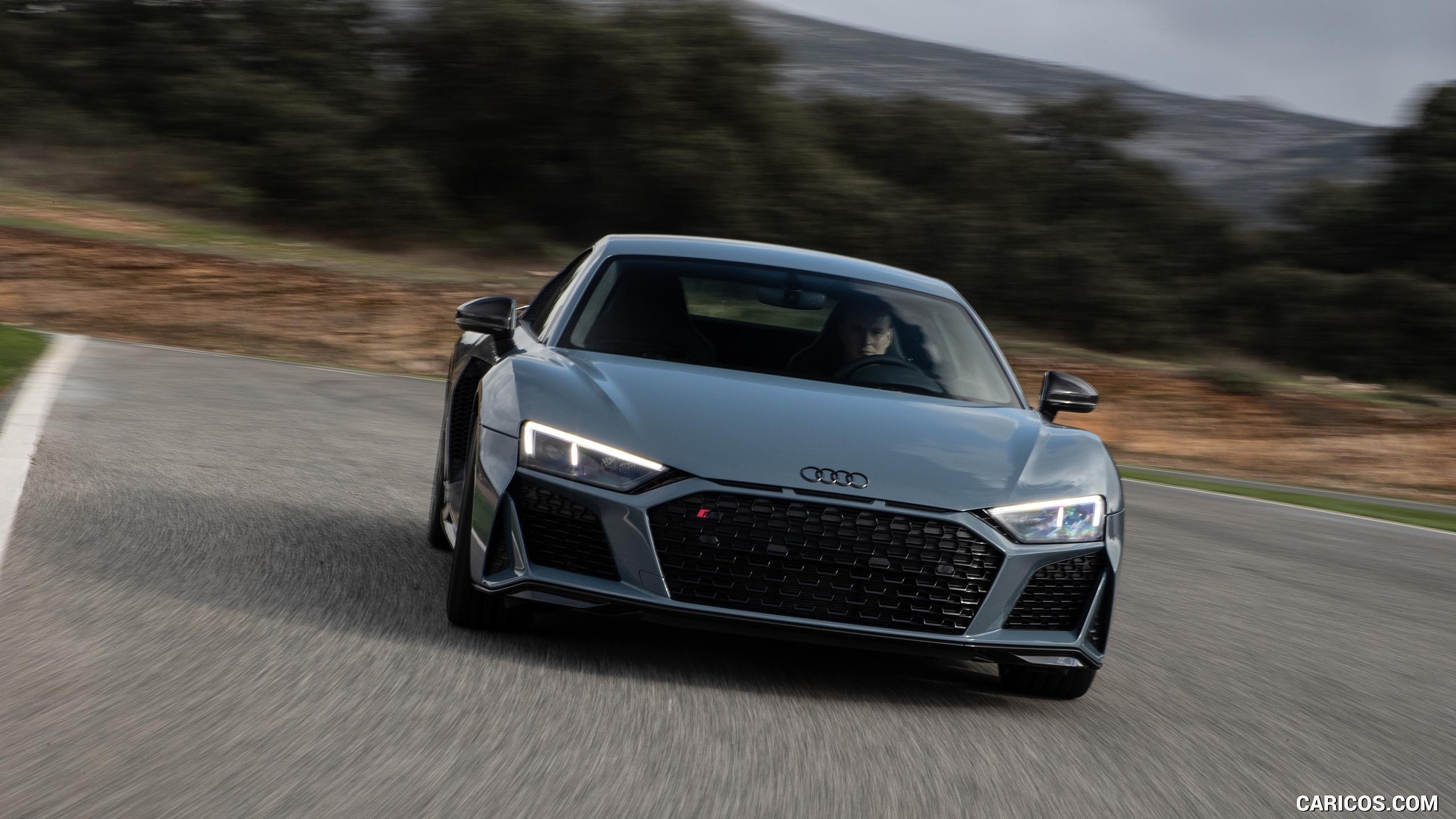 2560x1440 Audi R8 V10 Coupe (Color: Kemora Gray Metallic). HD, Desktop