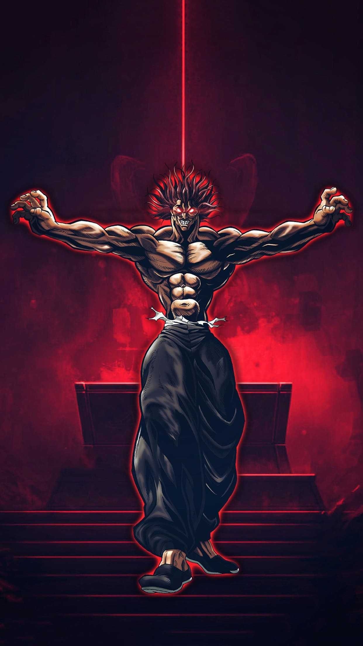 1250x2210 Yujiro Hanma Wallpaper, Phone