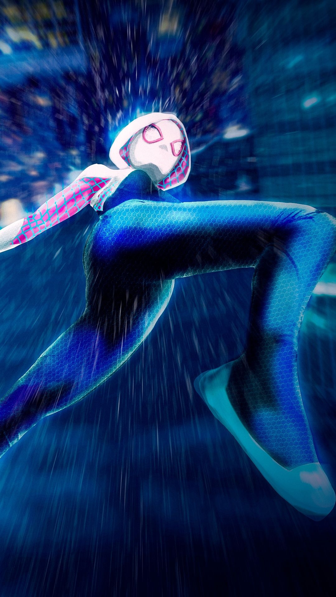 1080x1920 Gwen Stacy Spider Man Into The Spider Verse, Phone