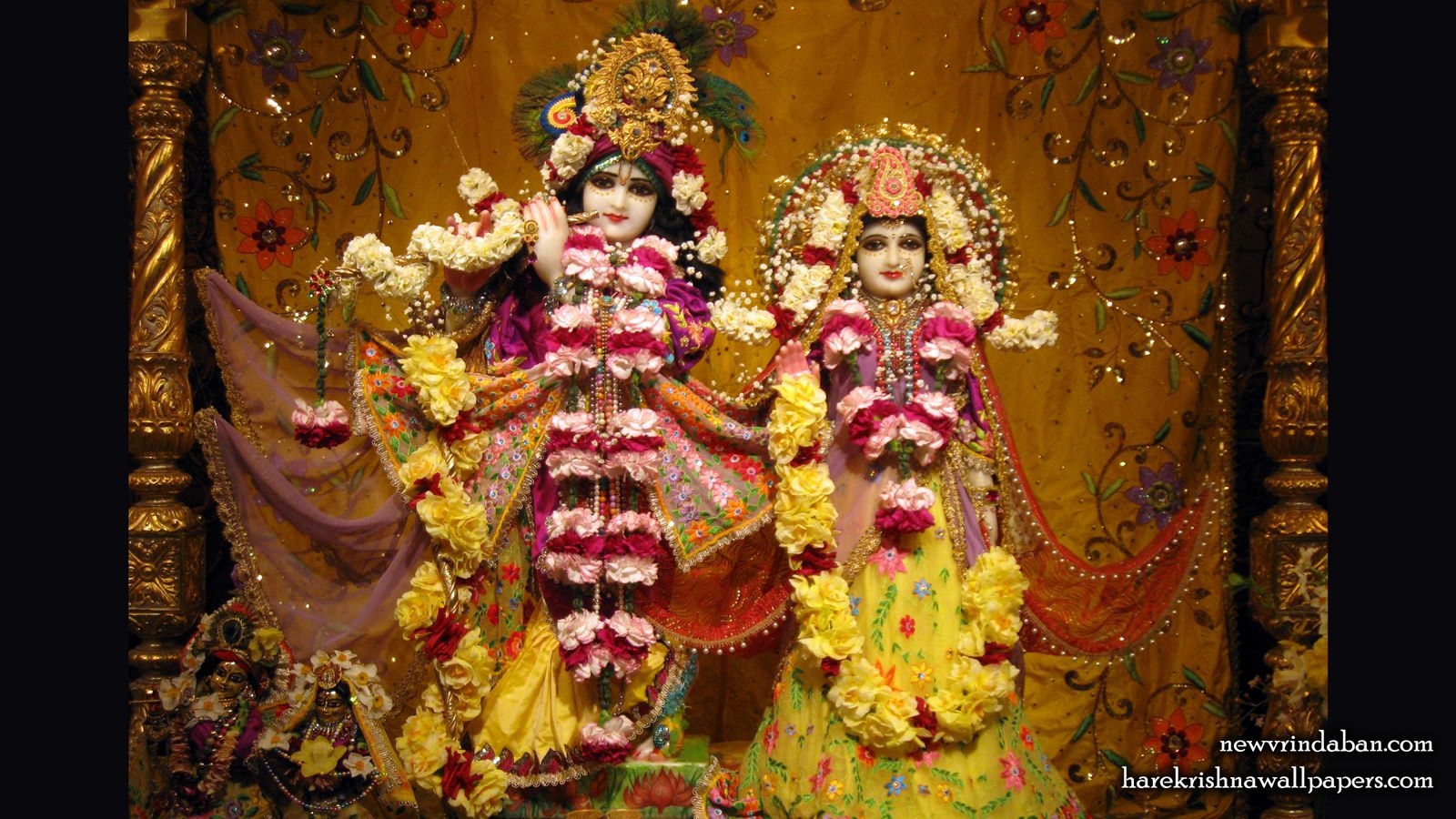 1600x900 Sri Sri Radha Vrindavana Chandra Wallpaper (002) Size 1600×900 Download. Hare Krishna Wallpaper, Desktop