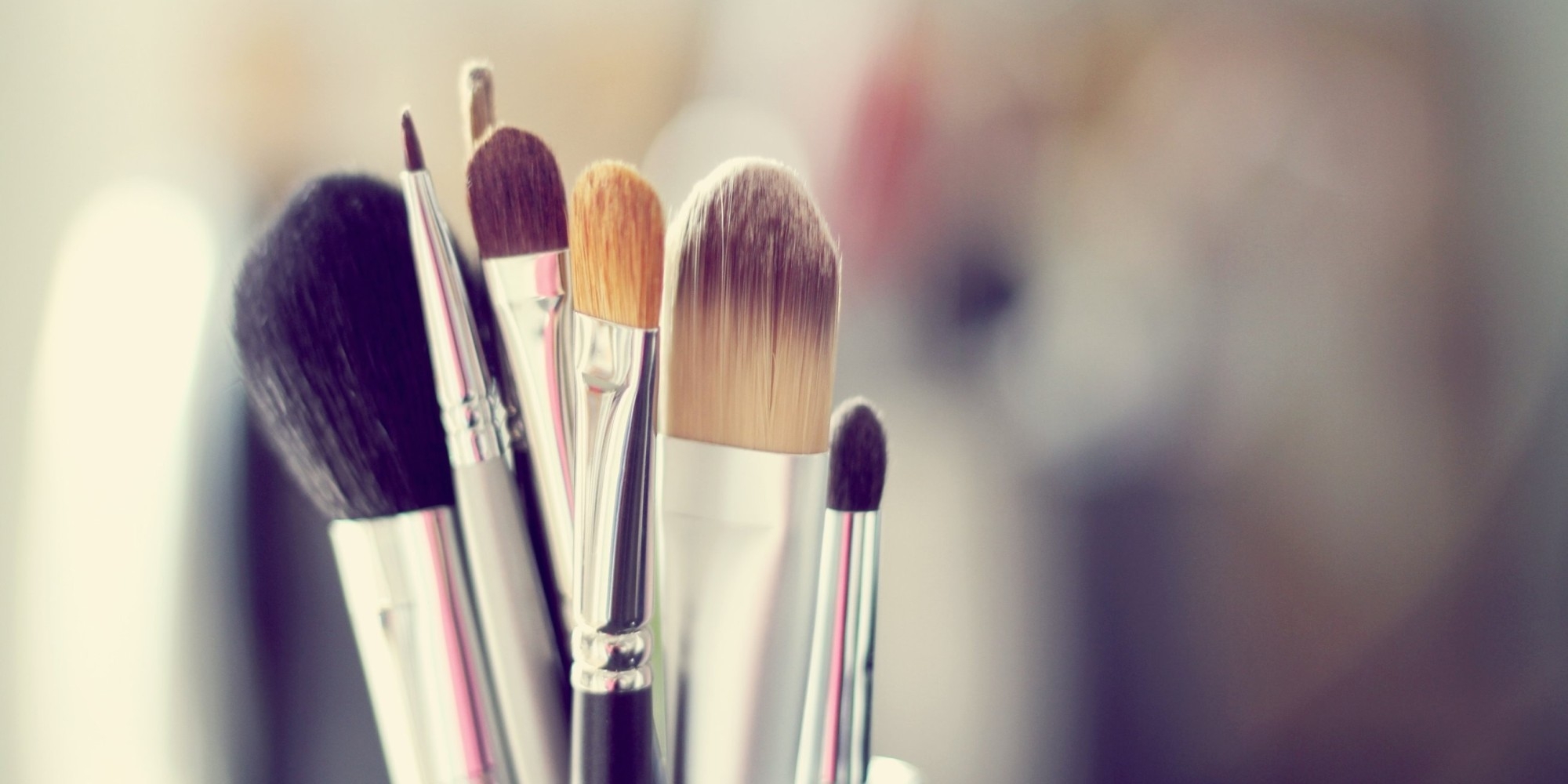 2000x1000 Free download The 5 Makeup Brushes You Should Own How To Use Them [] for your Desktop, Mobile & Tablet. Explore Makeup Wallpaper Tumblr Quotes Wallpaper, Cute Makeup Wallpaper, Wallpaper Tumblr, Dual Screen