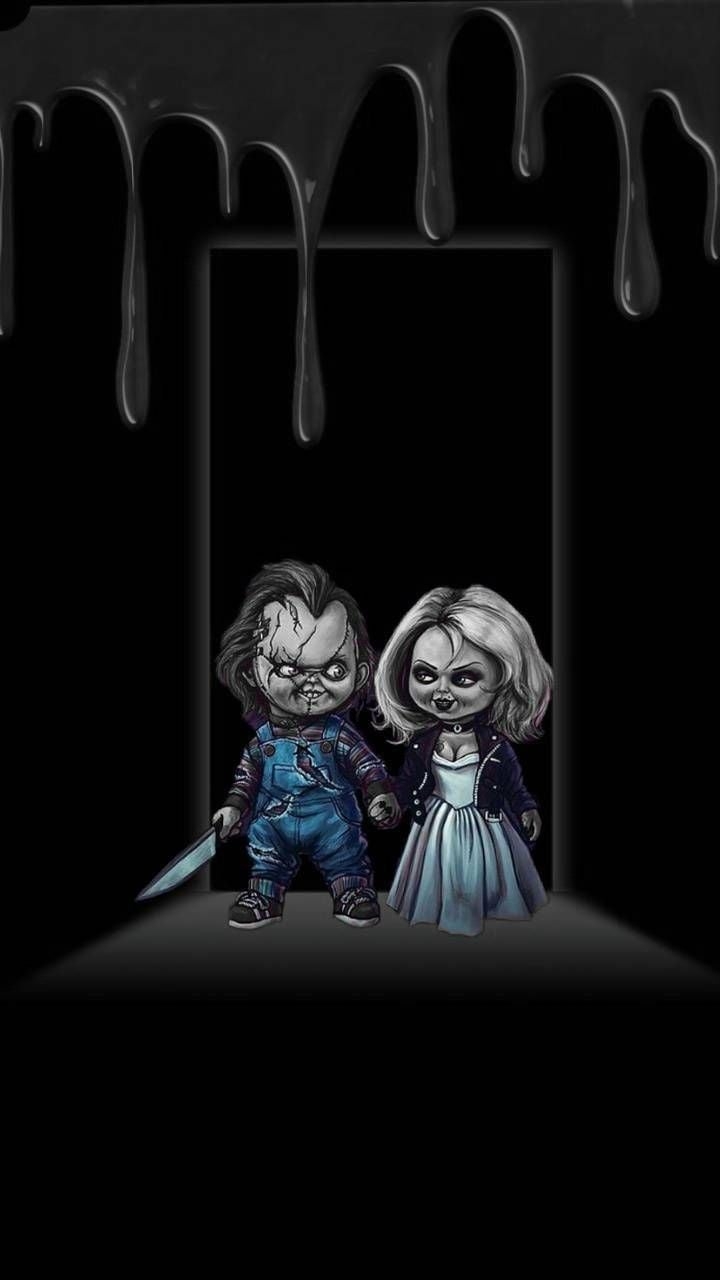 720x1280 Tiffany and Chucky wallpaper, Phone