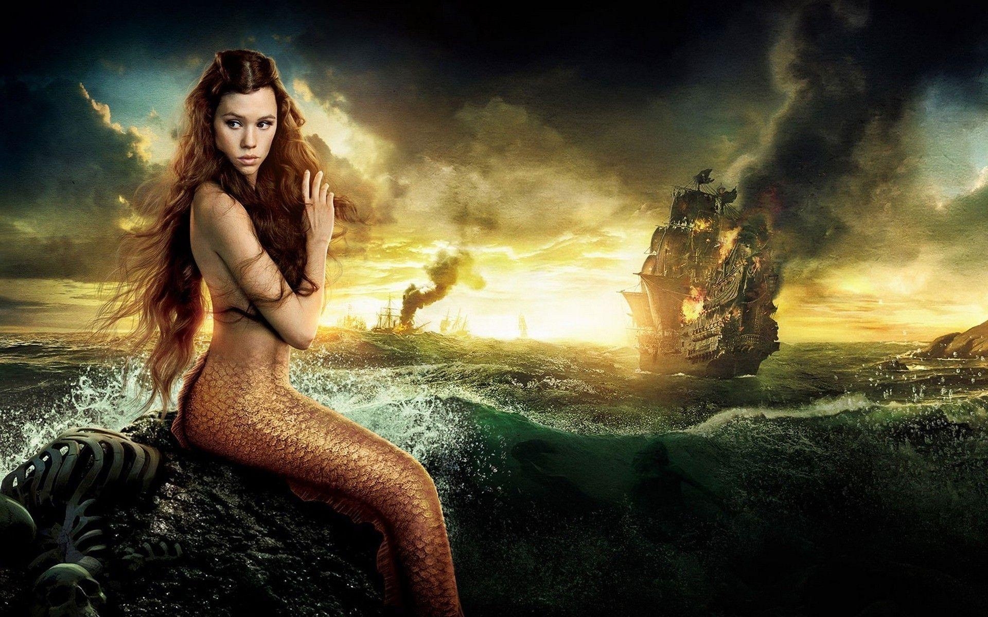 1920x1200 Pirates Of The Caribbean Beautiful Mermaid Desktop Wallpaper, Desktop