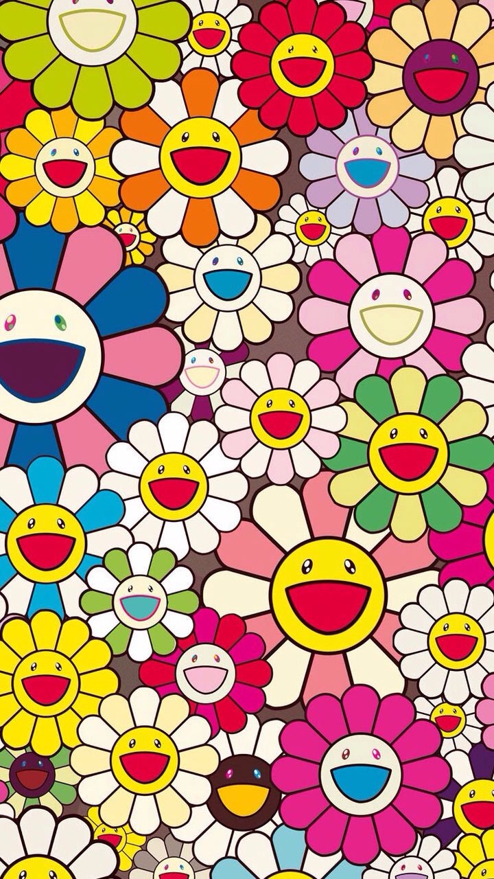 720x1280 Murakami flower, Takashi murakami, Phone