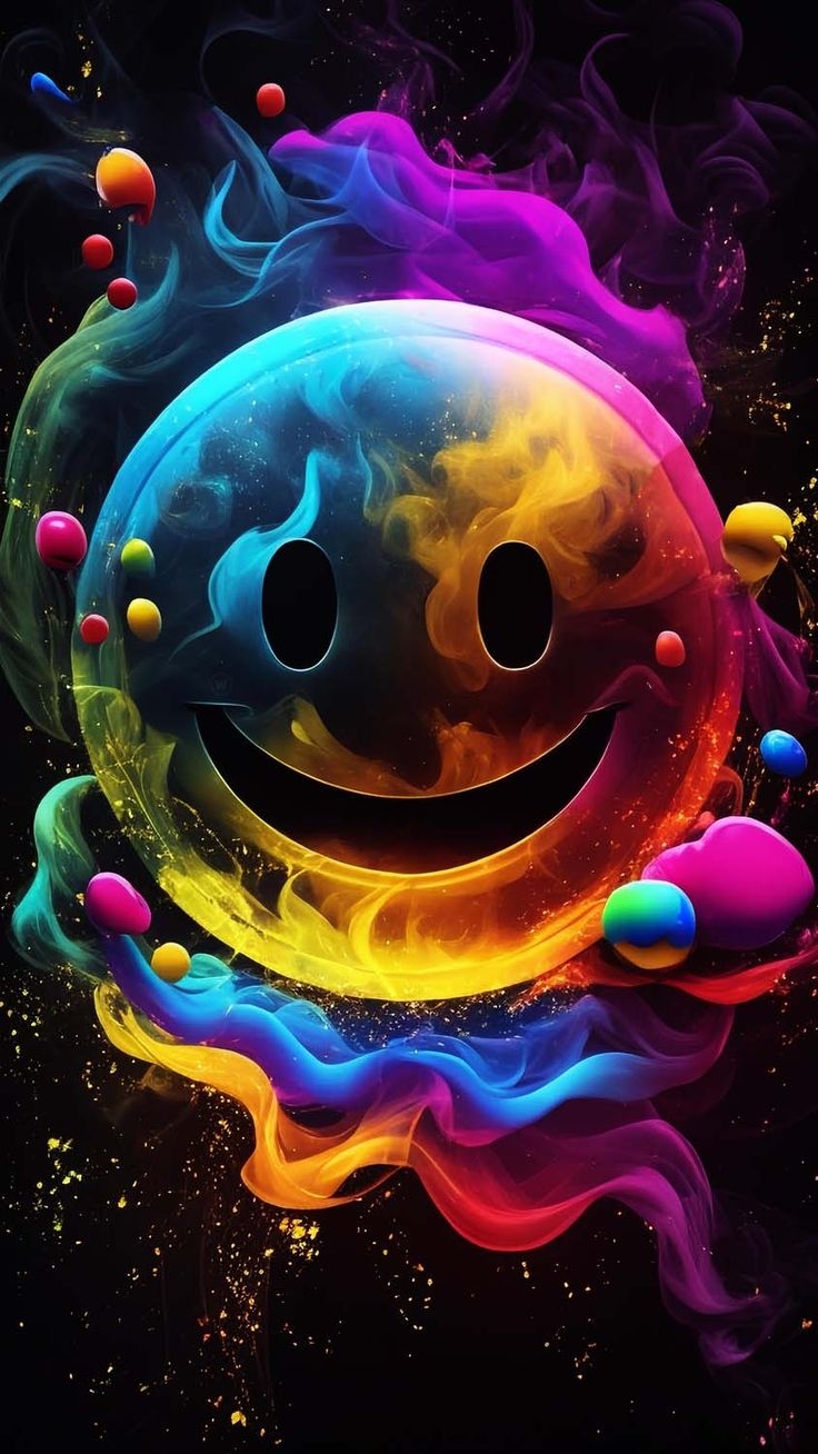 740x1310 Smile Emoji iPhone Wallpaper 4K, Phone