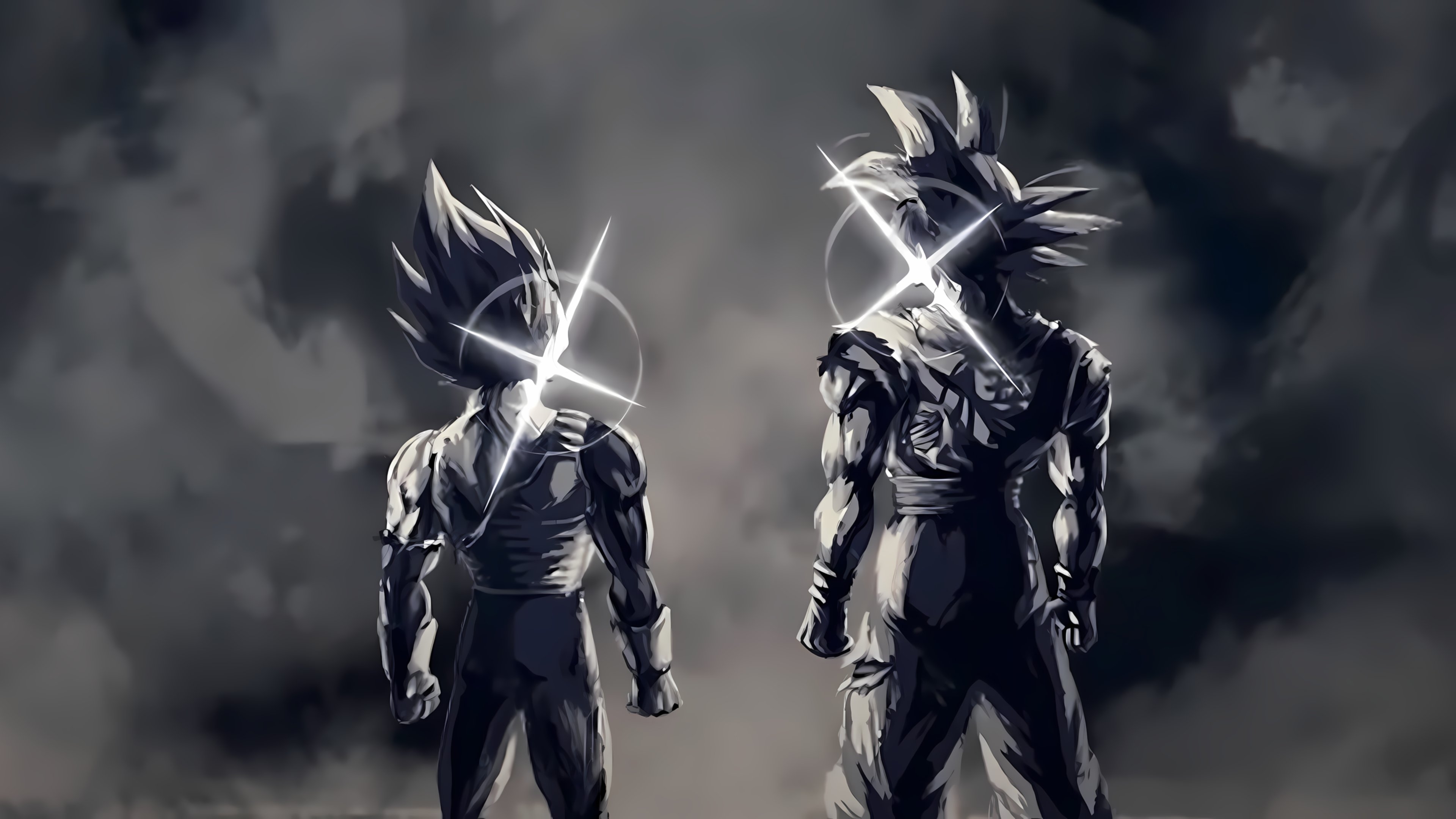 3840x2160 Hydros Super Saiyan God SS Vegito, Black and White Goku & Vegeta Fusion 4K PC Wallpaper & 4K Phone Wallpaper. #DBLegends #DBL5thAnniversary this is an early version, an updated, Desktop