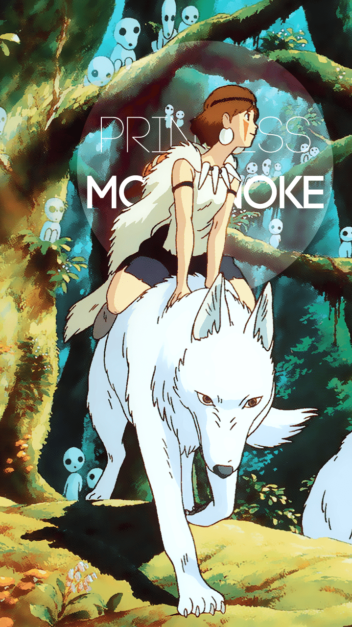 720x1280 Princess Mononoke Wallpaper, Phone