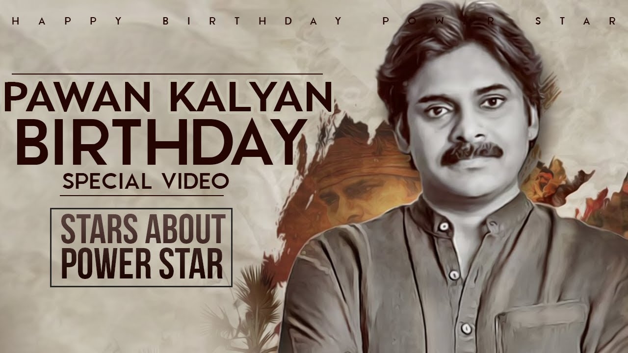 1280x720 Power Star Pawan Kalyan Birthday Special Video. Celebs About Power Star Pawan Kalyan, Desktop