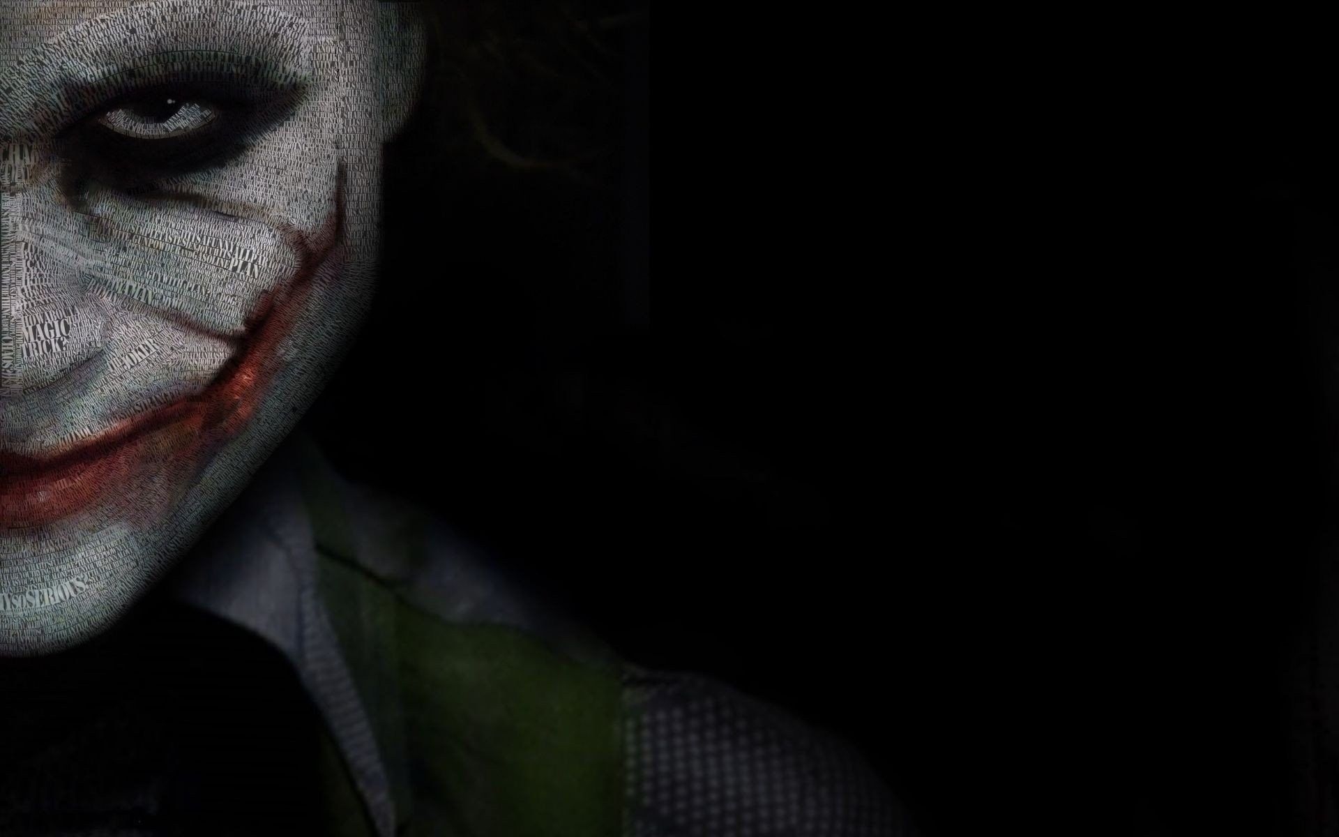 1920x1200 High Definition, HD Wallpaper, Ledger, Knight, The, Joker, Dark, Desktop