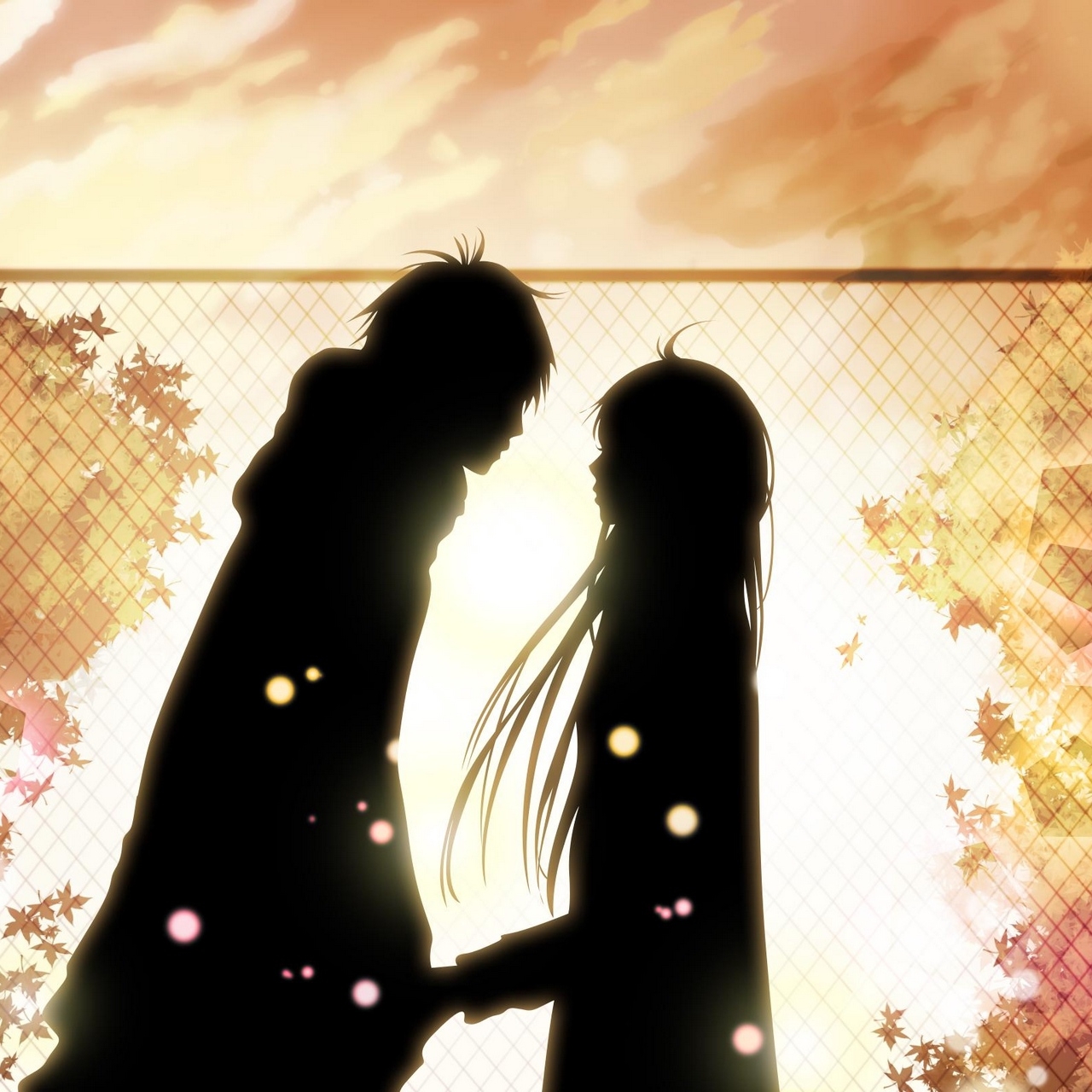 1280x1280 Wallpaper Kimi Ni Todoke, Girl, Boy, Love, Feelings, And Boy Love Anime, Phone