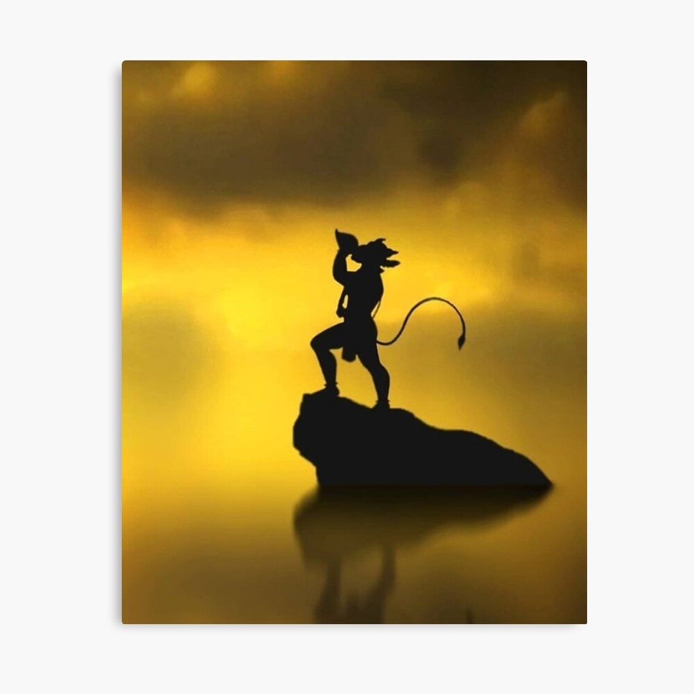 1000x1000 HANUMAN SHADOW Photographic Print, Phone